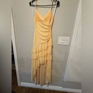 Only Asymmetrical Yellow Dress